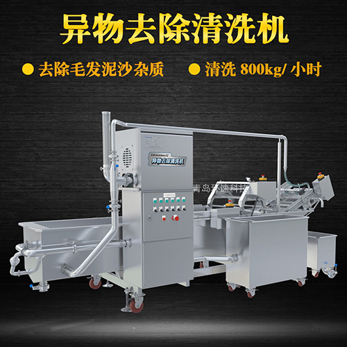 蔬菜氣泡翻洗機(jī)，有效清洗，過濾泥沙