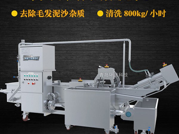 蔬菜氣泡清洗機(jī)，氣泡清洗，清洗800kg/小時(shí)